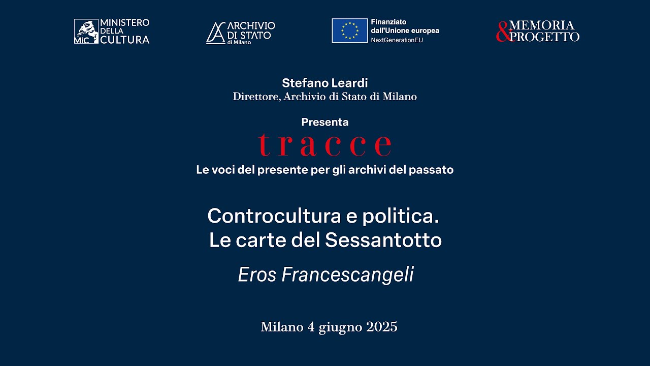 Controcultura e politica. Le carte del Sessantotto