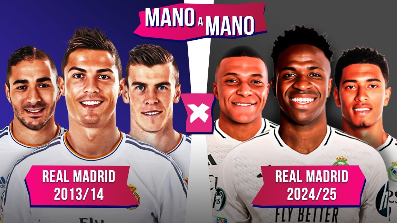 REAL MADRID 2013/14 X REAL MADRID 2024/25: O REAL ATUAL É MELHOR QUE O DE 