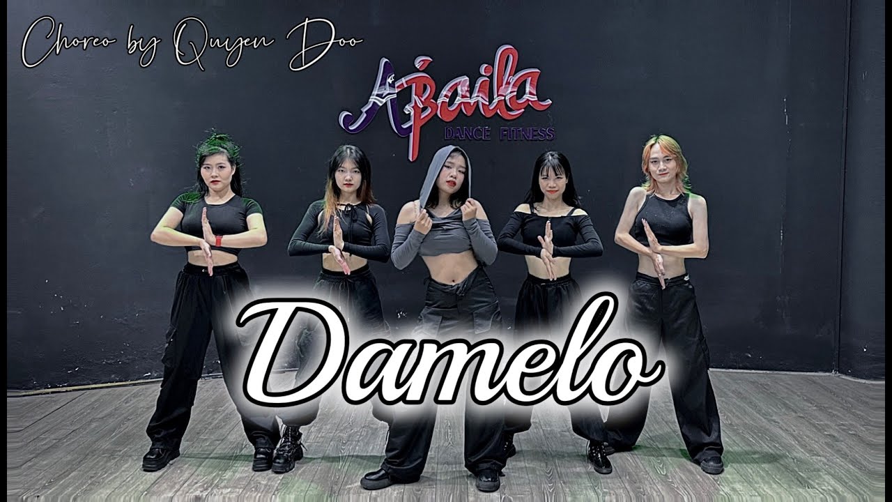 DOLLA   DAMELO ft  Hard Lights | Zumba Dance | Choreo By Quyên Doo | Abaila Dance Fitness