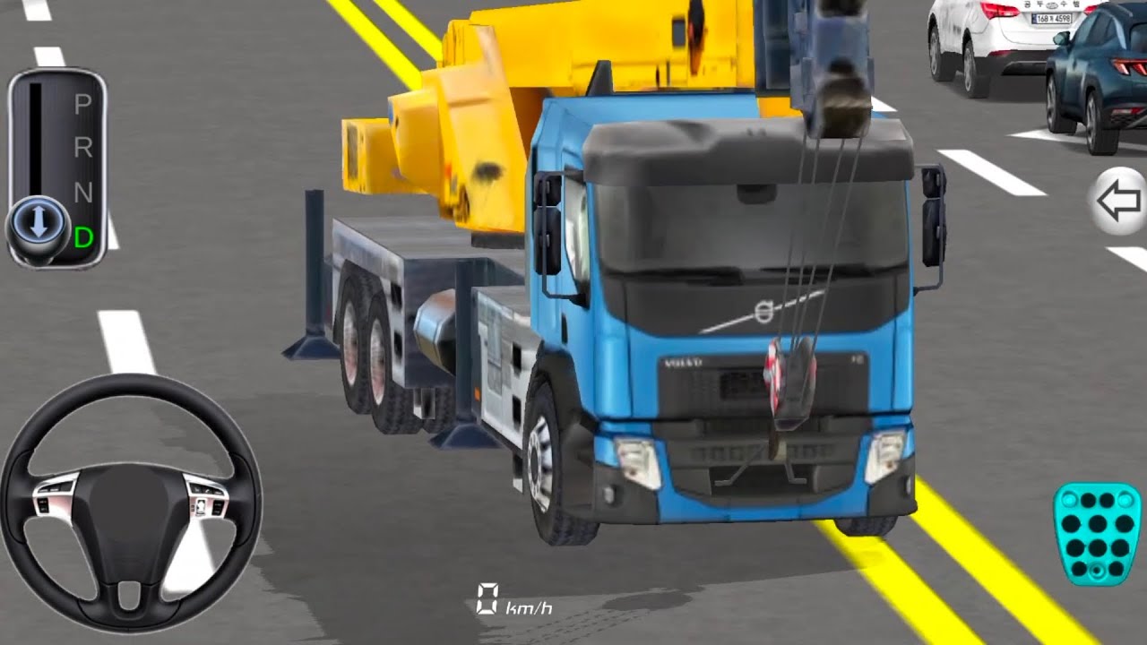 New truck game 3D - driving class 3D game for kids #3Dgame #drivingclass3d 