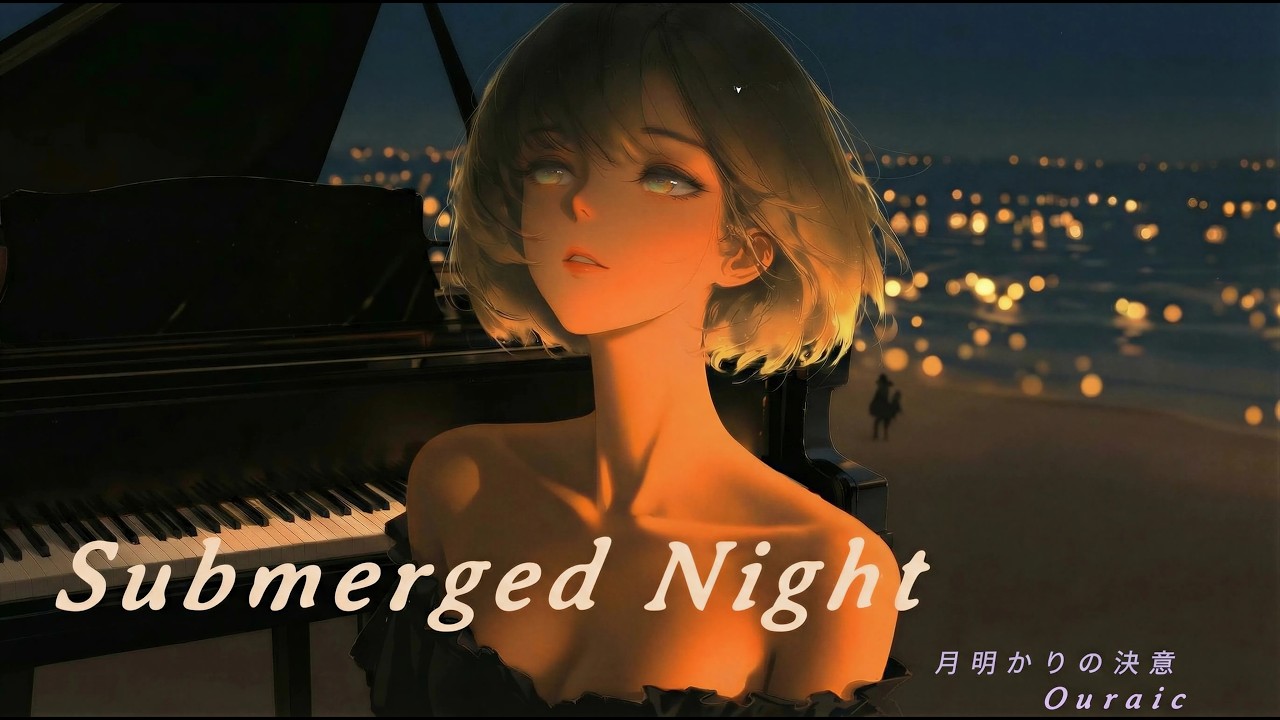 【睡眠用BGM】Moonlit Surface ‐月明かりの決意‐【Lo-fi Hip Hop / Ouraic】🌙