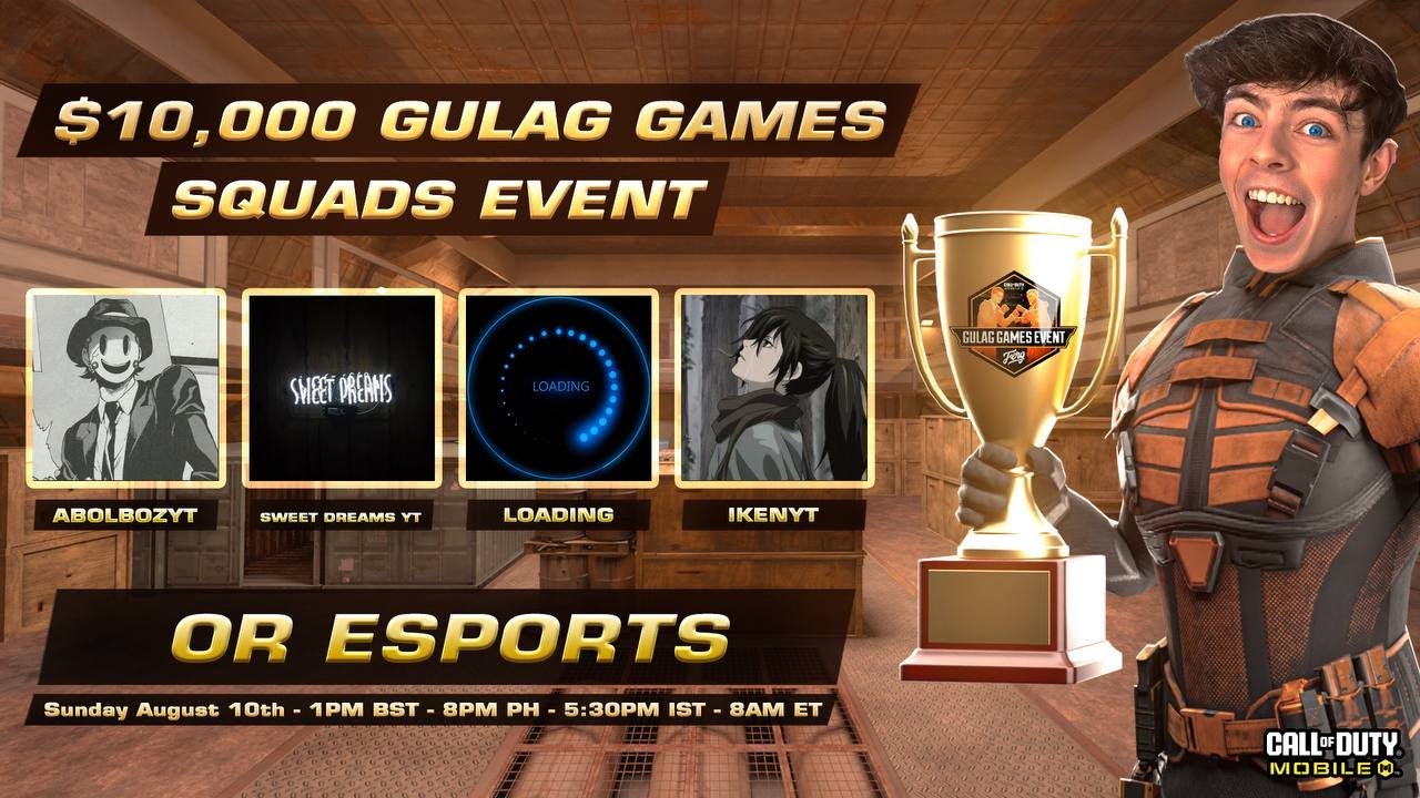$10.000 GULAG GAMES SQUAD EVENT