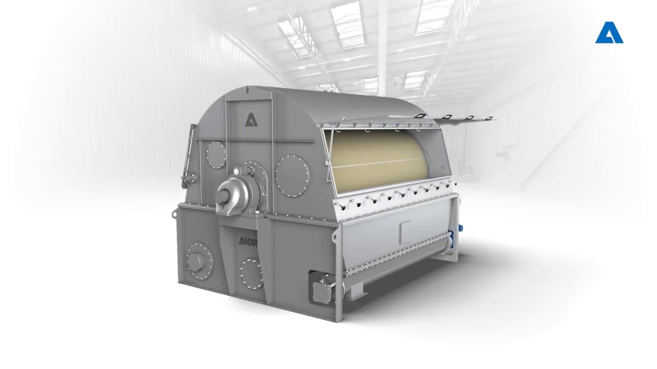 ANDRITZ SEPARATION – Krauss-Maffei TSF vacuum drum filter