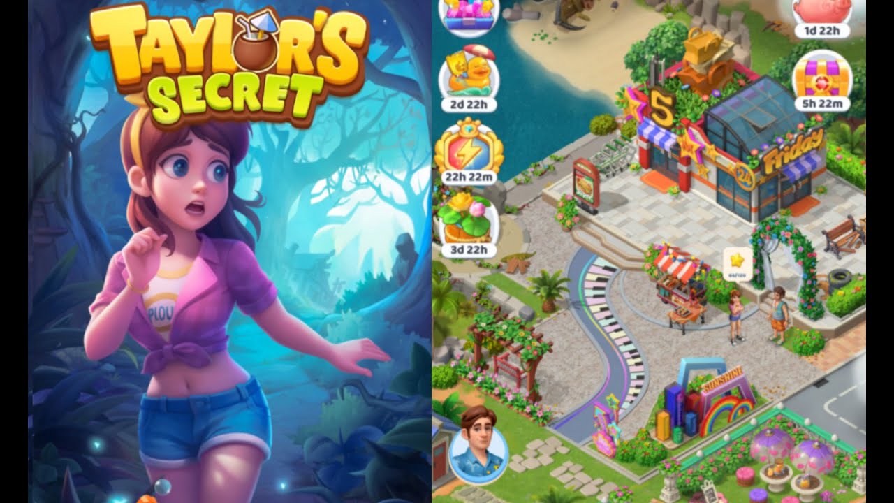 Taylor's Secret: Merge Story | 🍦Level  12  🍹Part 9 🌮🥙