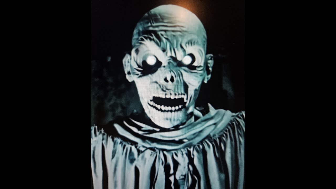 2026 Halloween Window Projection Video, 4K, Haunting Visuals and Creepy Ambient Sounds