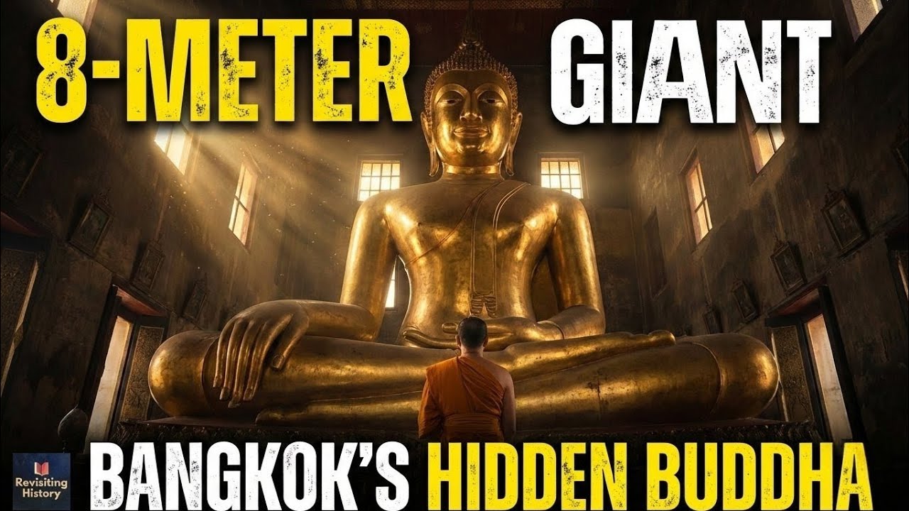 Revisiting History Thailand : Inside Wat Suthat's Giant Buddha Shrine With Thai Monks