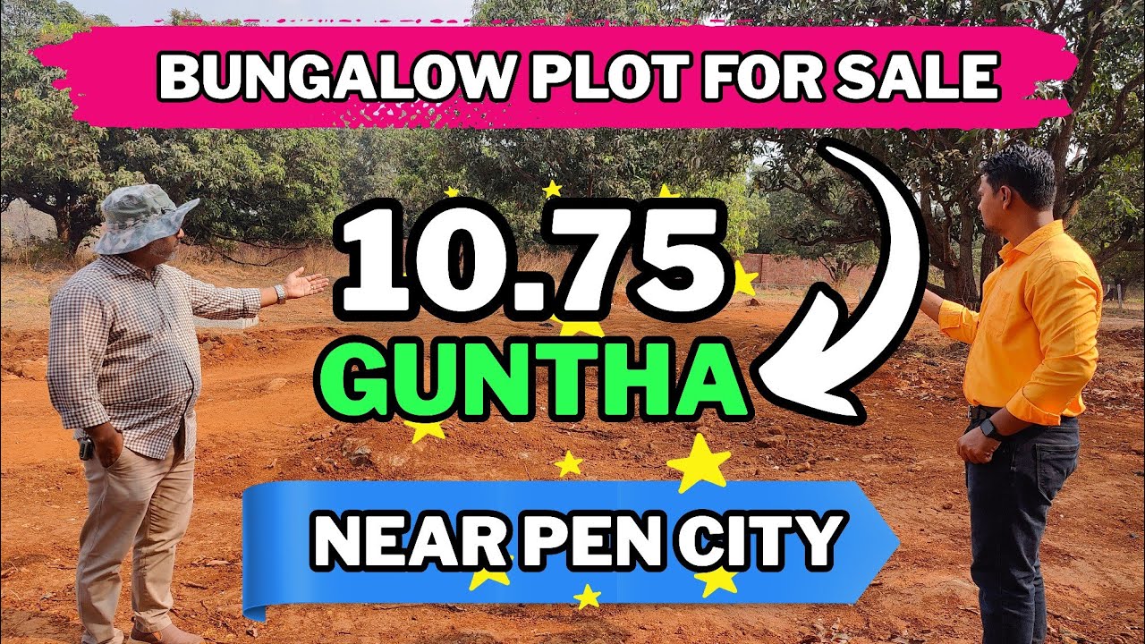 Best Bungalow Plot in PEN🔥 | Nature View🌄 | High Income Property💰