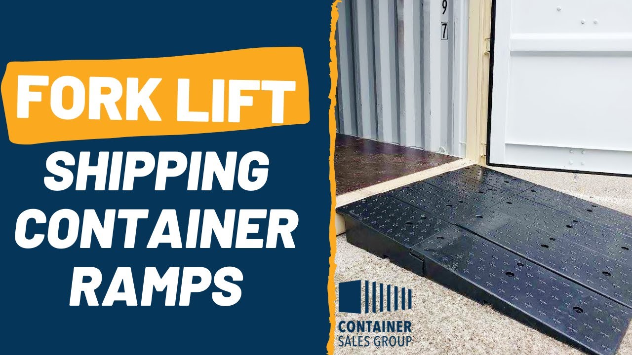 Container Ramps For A Forklift