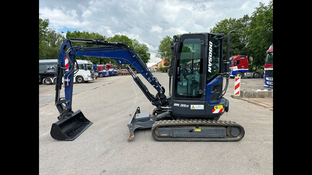 25.001 - Offered for sale! Doosan DX35 - 2023 - 1190 hours!