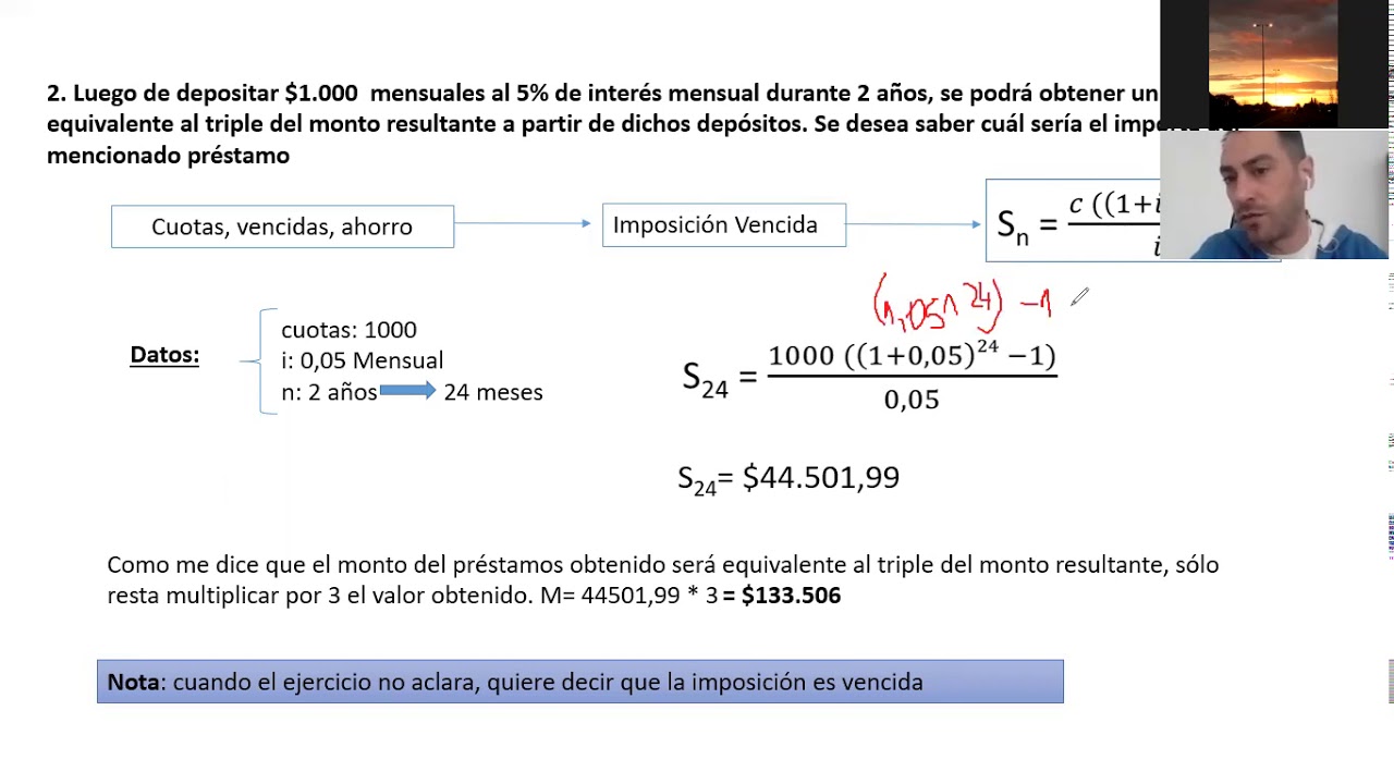 Imposiciones corrección de ejerc.