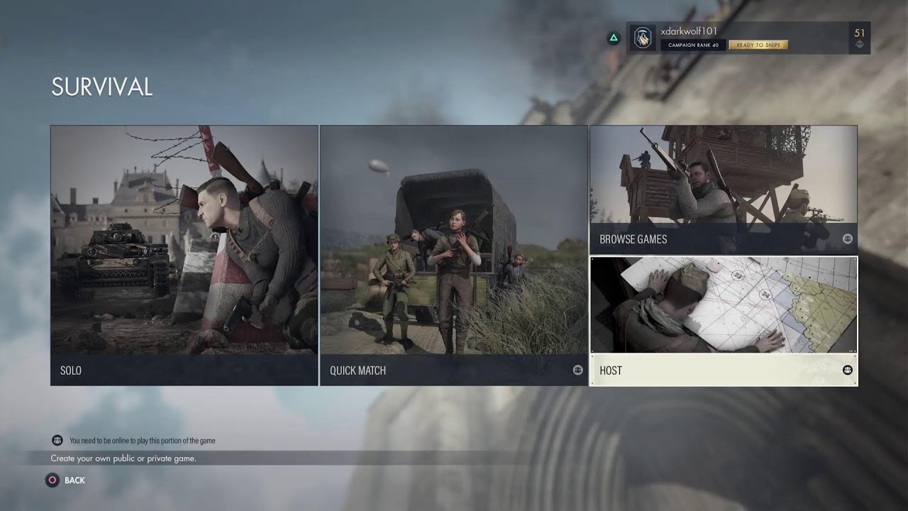 Sniper Elite 5 # authentic  difficulty