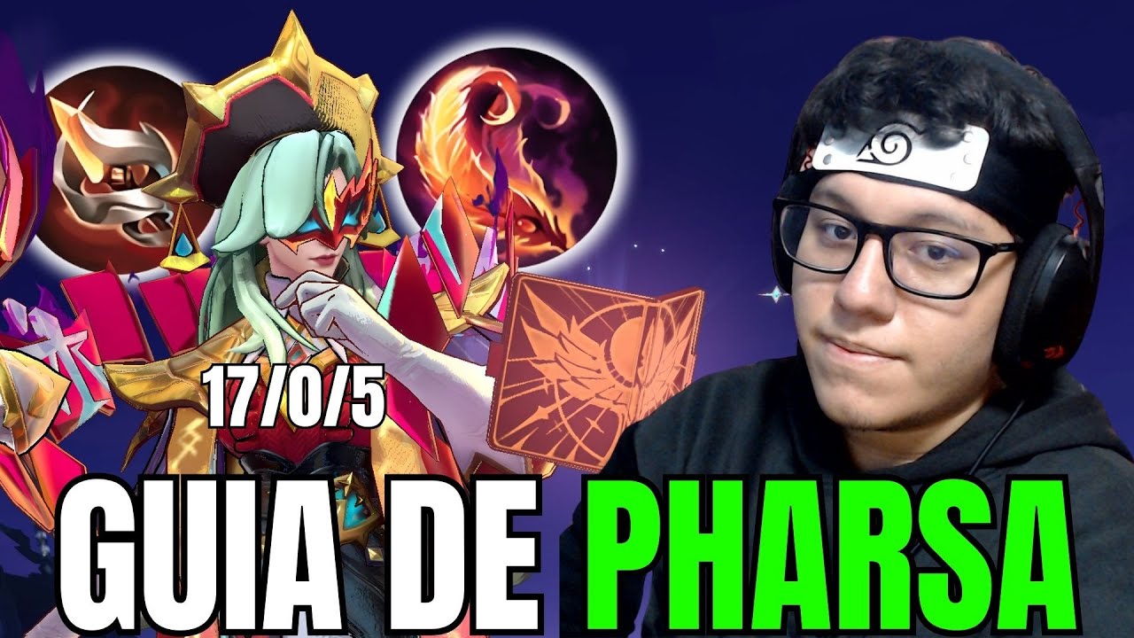 👑¡SUBE de RANGO FACIL con PHARSA! ¡DOMINA el MID! 🔥 #GuíaExpress #MLBB | 🎮Mobile Legends Gameplay