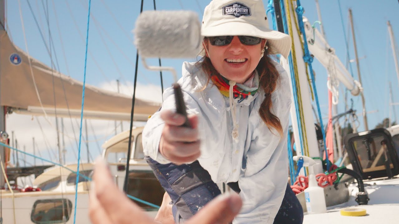 Готовимся к старту! (НОВЫЕ палубный захват, гик и стойки) — Free Range Sailing, эпизод 165