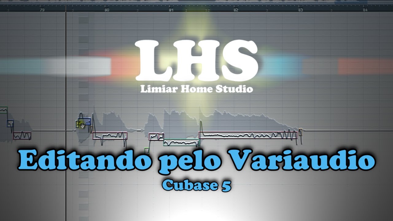 Editando vocal pelo Variaudio - Cubase 5 - Português do Brasil