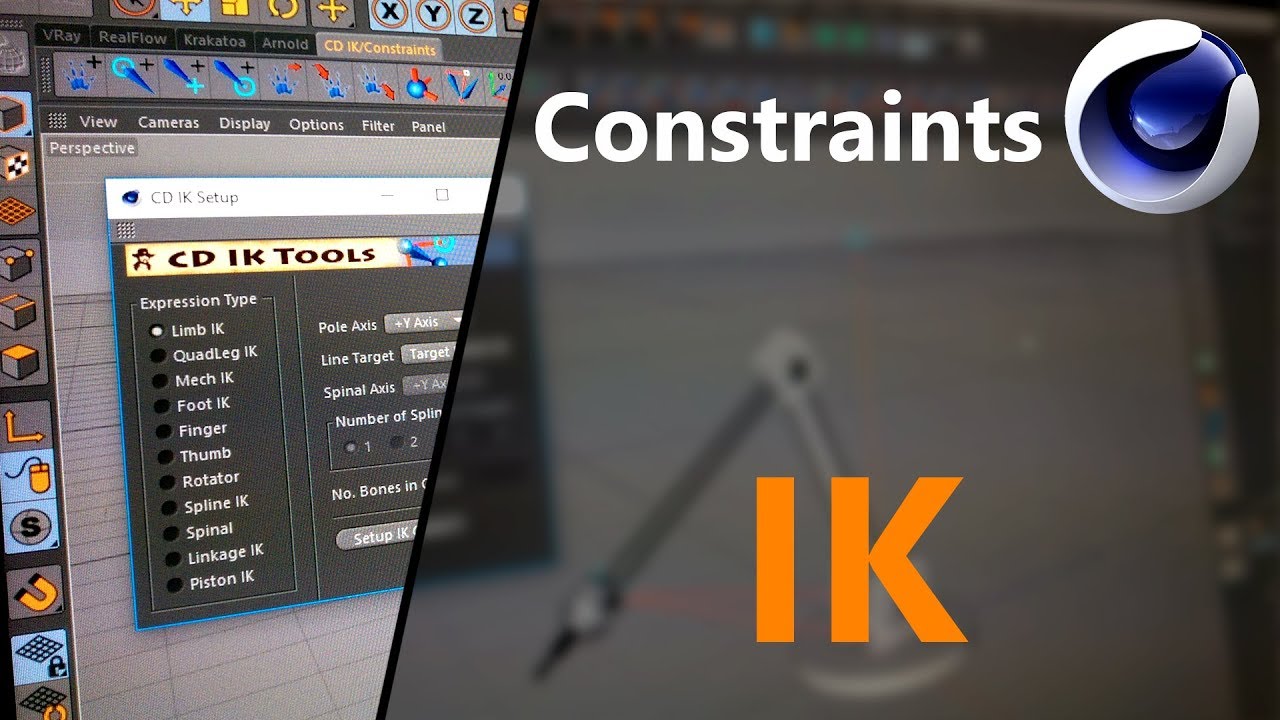 C4D Constraints Series - Part 5 - IK
