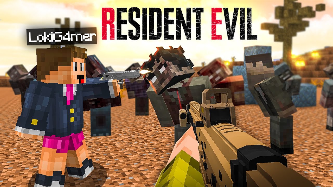 Minecraft: APOCALIPSE ZUMBI! - RESIDENT EVIL #01