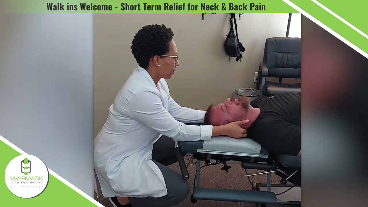 Dr Greene Gives Full Body Adjustment at Warwick Chiropractic in Lacey