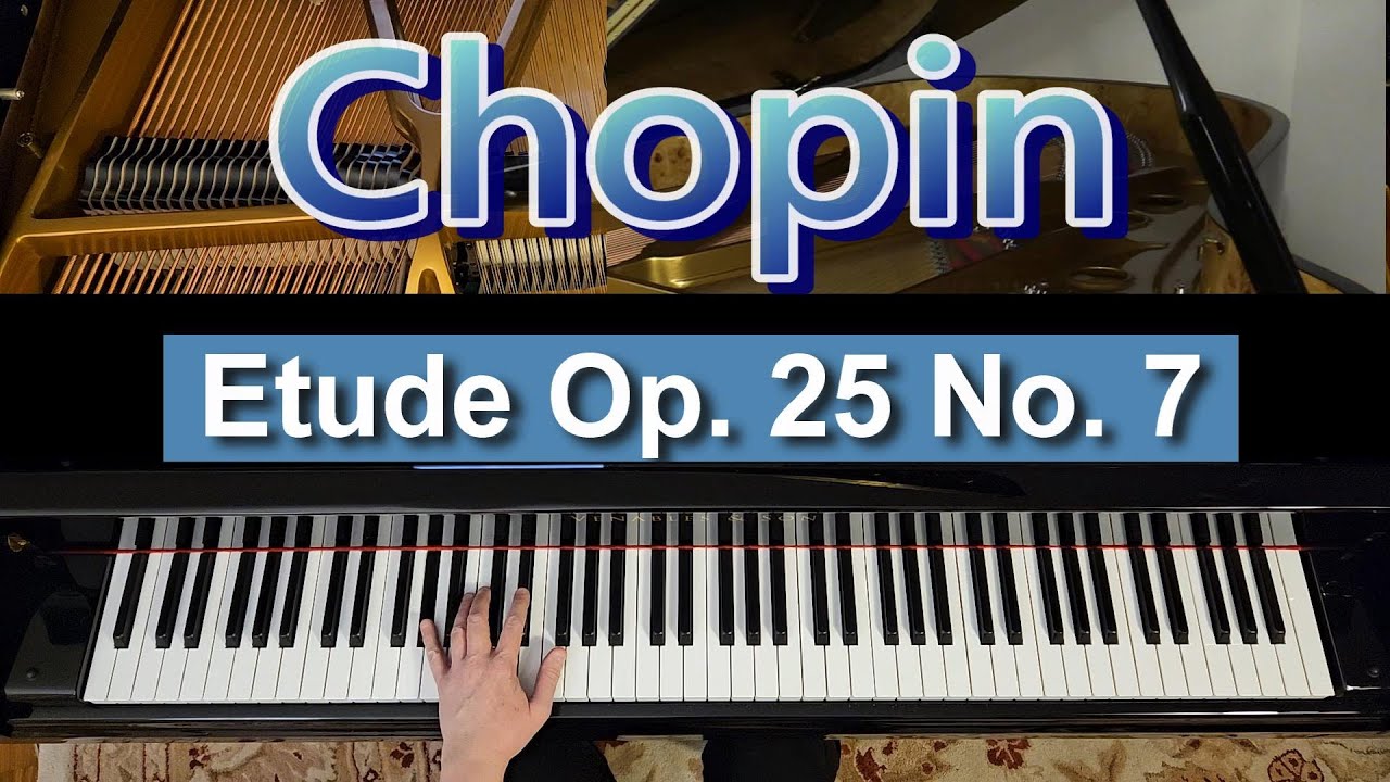 Chopin Etude Op 25 No 7 piano ('cello')