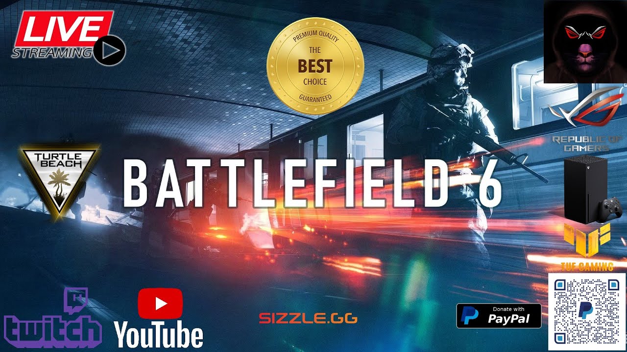 🔴 Plays BF6 #Battlefield 6 today 🎬 #streams now on #xboxseriesx 🟢 #follow #like  🎮 🏆