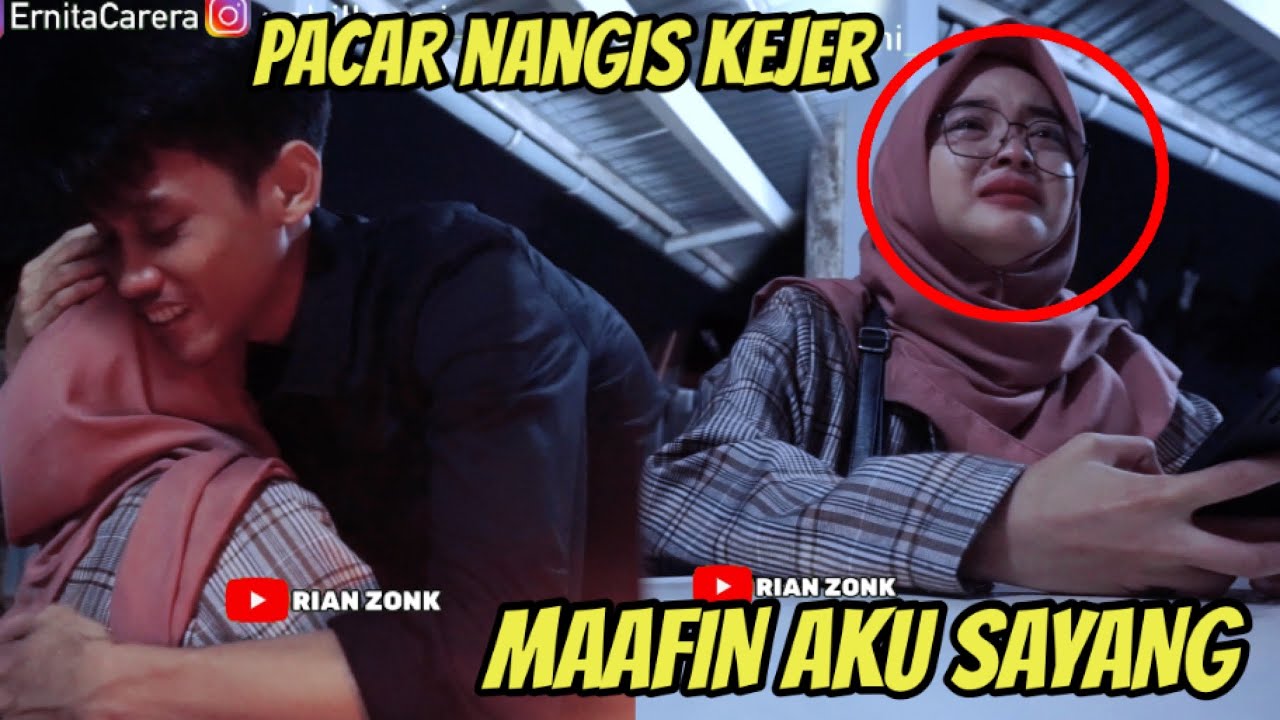 SURPRISE PACAR SAMPAI NANGIS TERHARU! MAAFIN AKU YA SAYANGKU