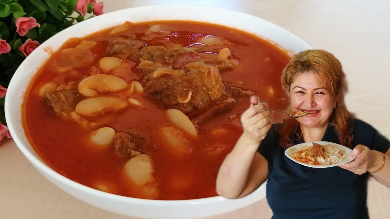 الفاصوليا العريضة او عيشة خانم بكل بساطة