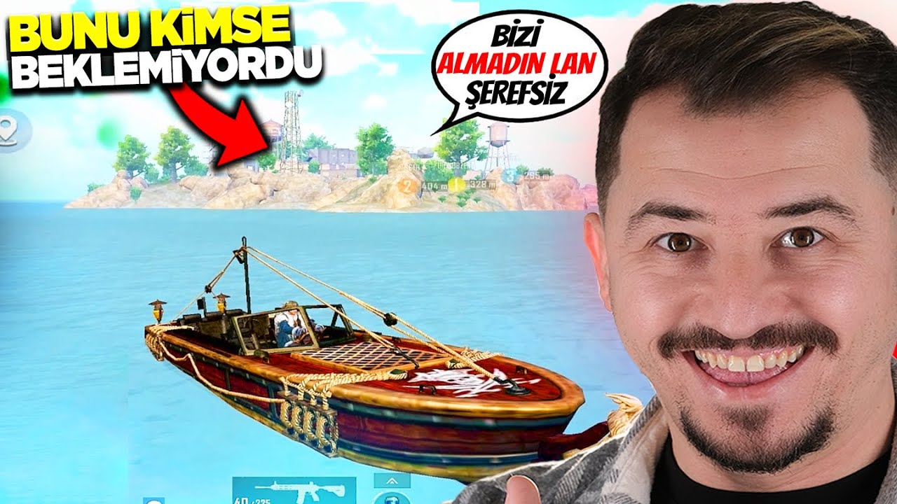 KENDİNİ KURNAZ SANAN TAKIMI ADAYA BIRAKIP KAÇTIM - PUBG MOBİLE TROLL