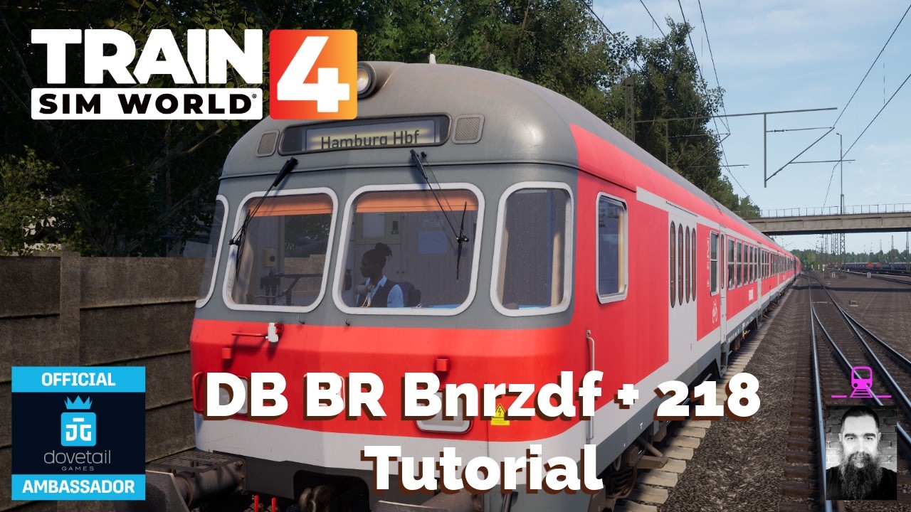 TSW How To Drive The DB BR  Bnrdzf 463 Cab Car for Diesel with Safety Systems Tutorial
