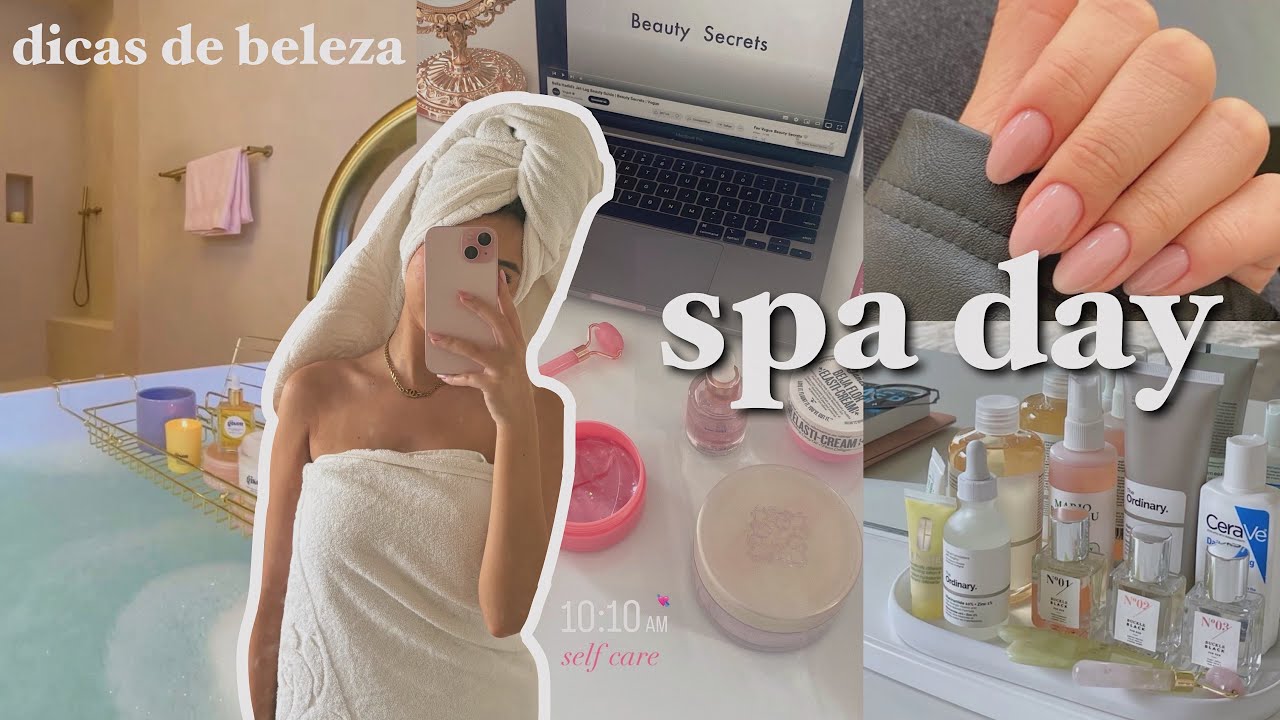 spa day caseiro 🤍🫧💭