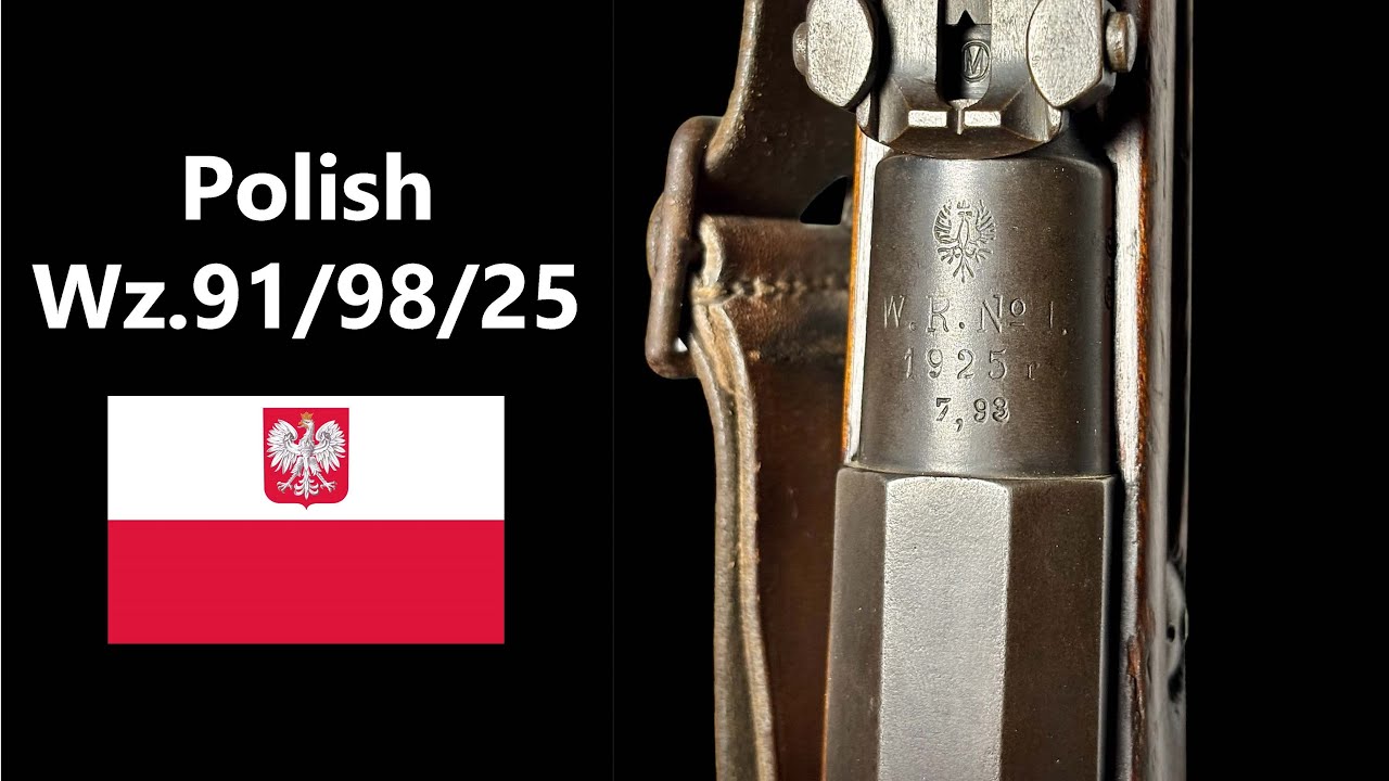 Polish WRN1 Wz.91/98/25 Mosin Nagant Conversion to 8mm Mauser
