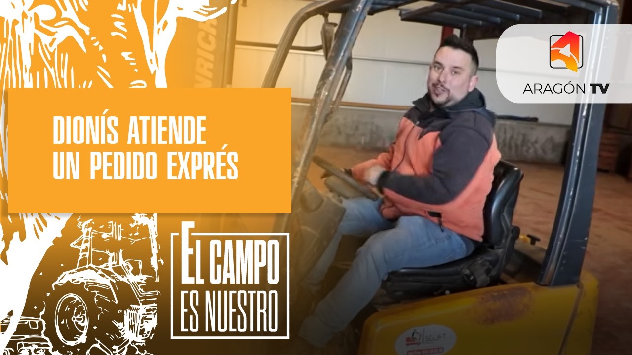 Dionís atiende un pedido exprés