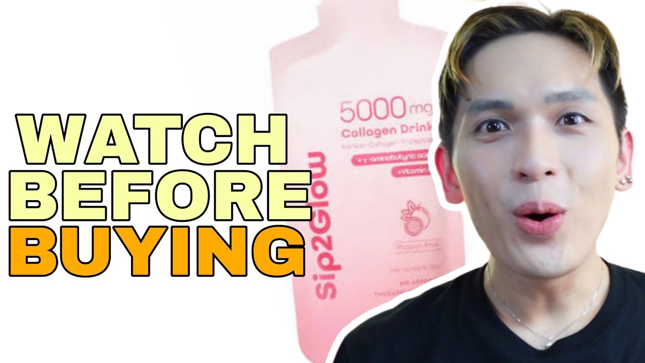 SIP2GLOW HONEST REVIEW | KOREAN COLLAGEN TECHNOLOGY? SIR LAWRENCE