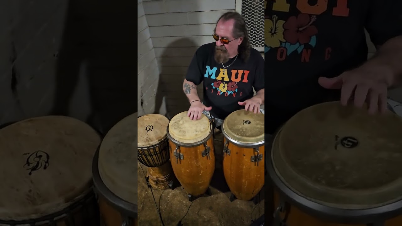 David G with Sunset Duet , Henry, and Felix session Extended Black Magic Woman In Da Park Hawaii