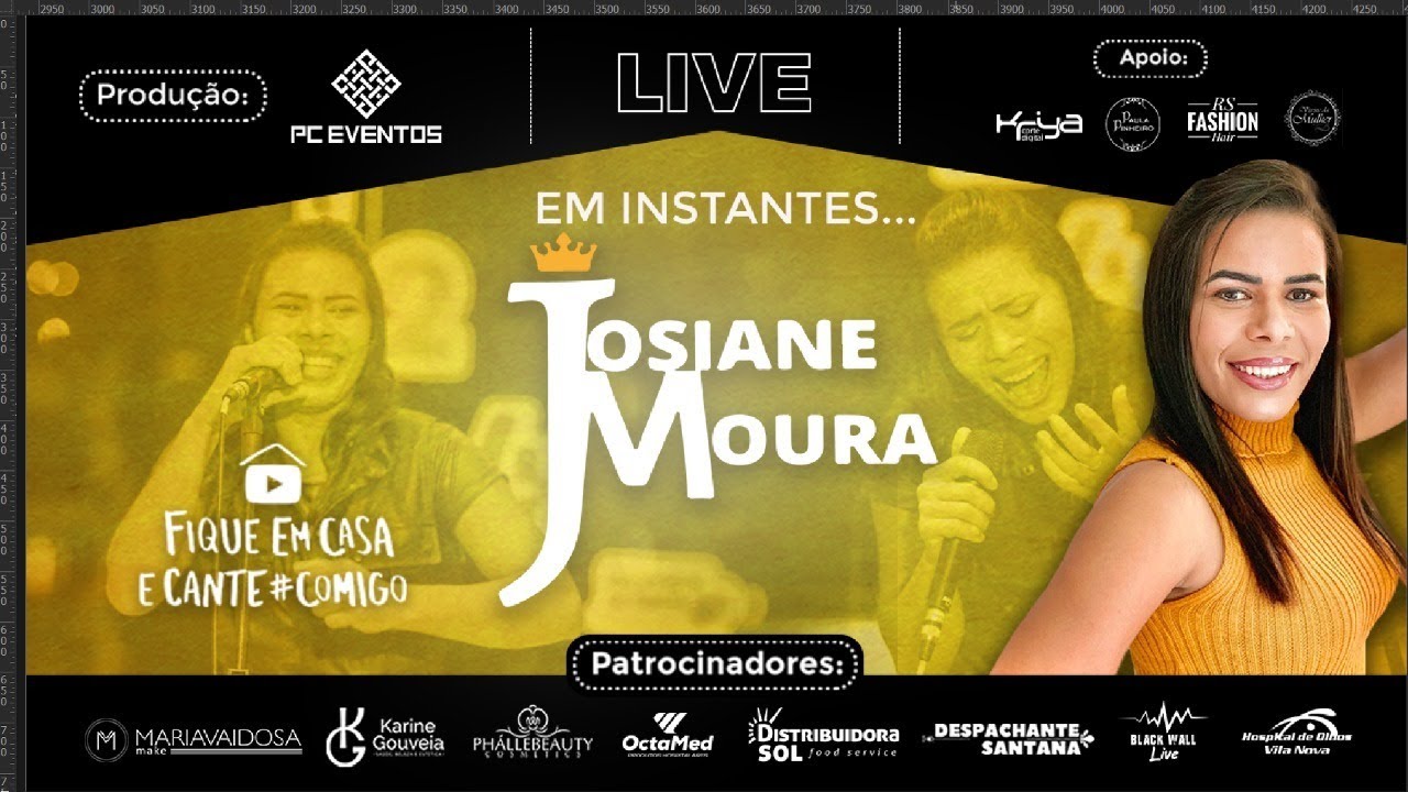 Live Josiane Moura #fiqueemcasacomigo #fiqueemcasa #emcasacomigo #cantecomigo