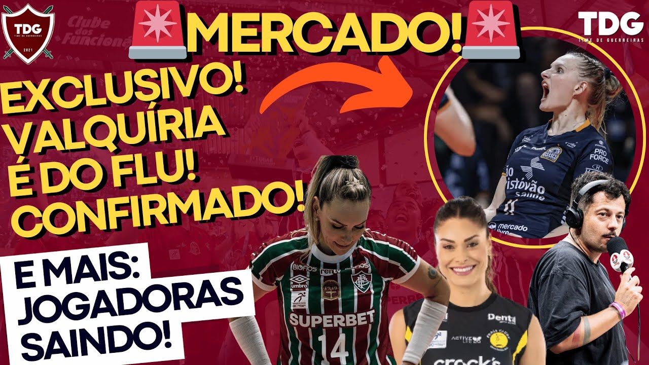 🚨 EXCLUSIVO! VALQUÍRIA É A NOVA CENTRAL DO FLUMINENSE! | GABI MARTINS TAMBÉM CHEGANDO! | MAIS SAÍDAS