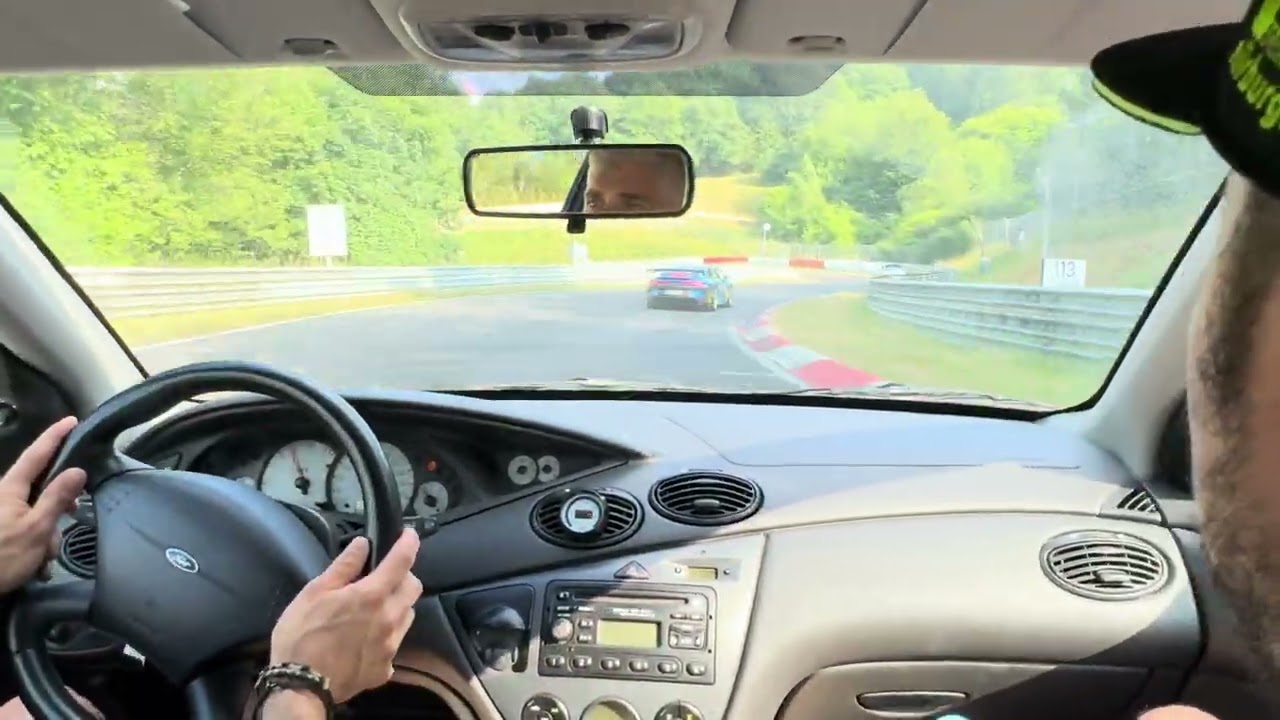 Nurburgring Focus st170 onboard 9:2x High temperature oil