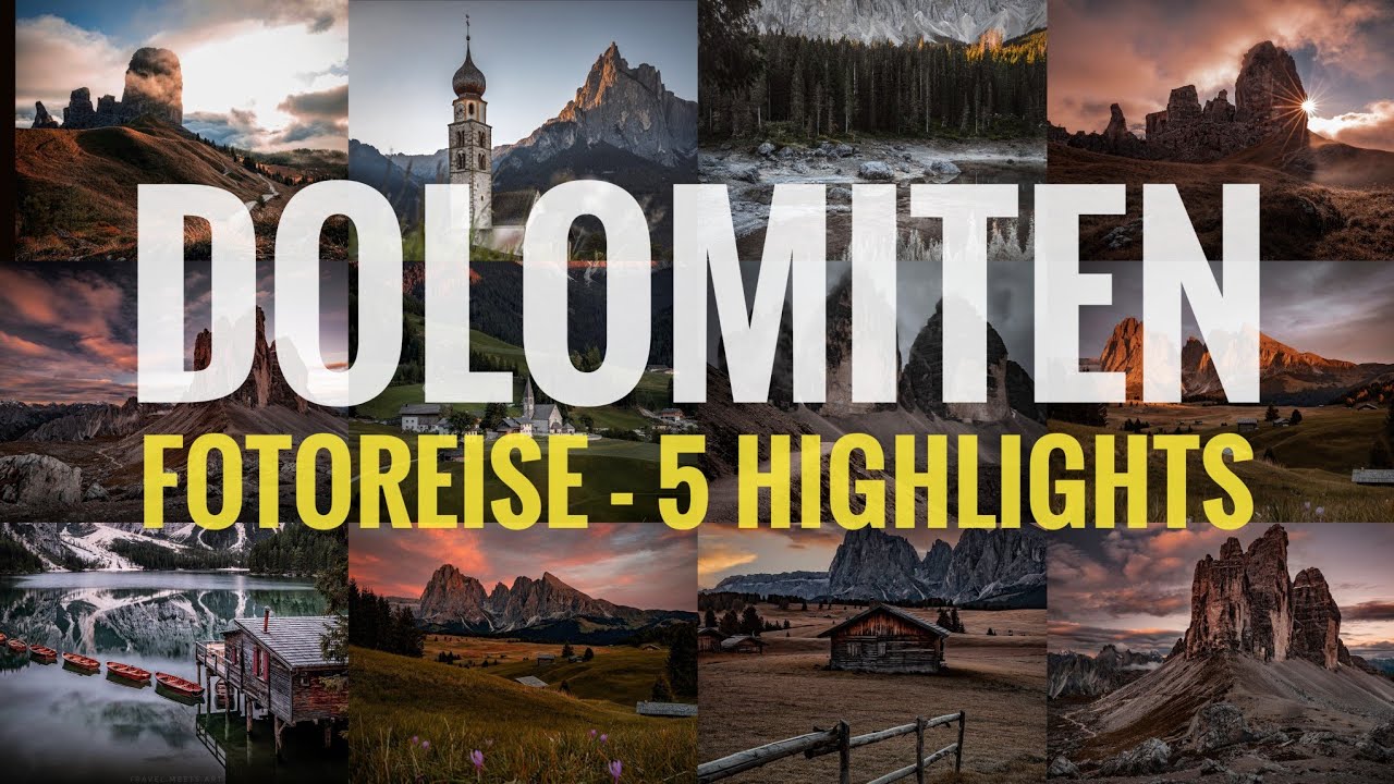 FOTOREISE DOLOMITEN - 5 Highlight Spots in Südtirol (XXL Folge)