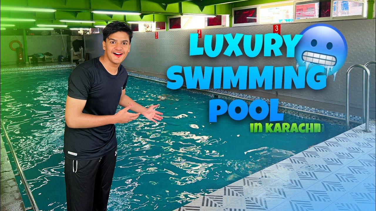 LUXURY SWIMMING POOL IN KARACHI 😍🥵 | IQRAN