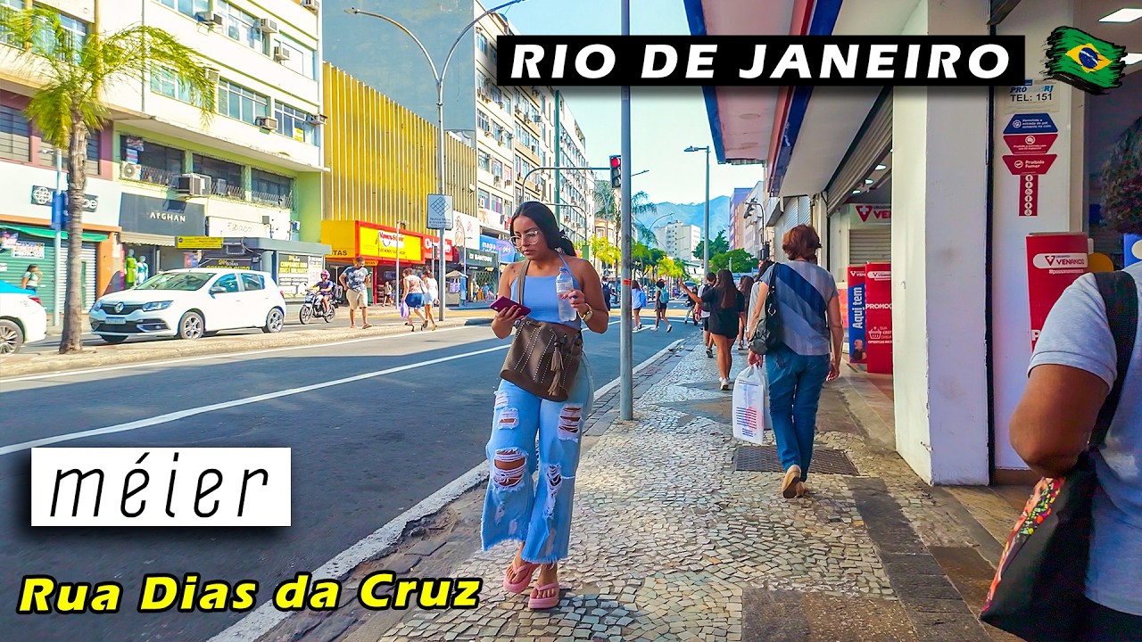 МЕЙЕР, ВНУТРЕННИЙ РАЙОН РИО-ДЕ-ЖАНЕЙРО? 🇧🇷 Бразилия | 2024 【 4K UHD 】