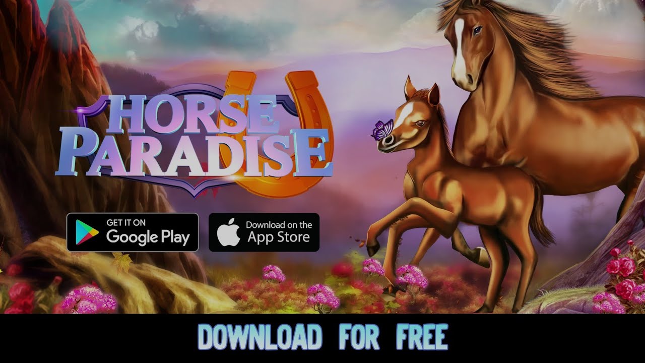 Horse Paradise - My Dream Ranch - Android/iOS Gameplay ᴴᴰ