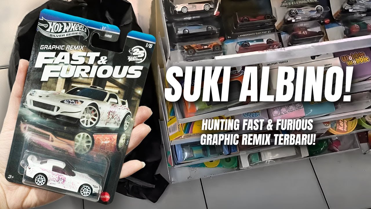 SETELAH SUKI IRENG TERBITLAH SUKI ALBINO 😅 Hunting Hot wheels Fast and Furious Graphic Remix 