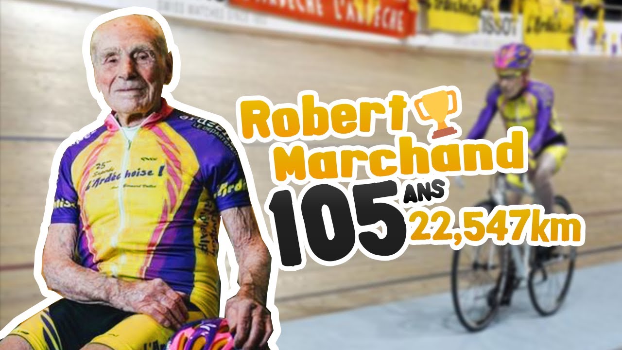 Robert Marchand - 22,547 km à l'âge de 105 ans !