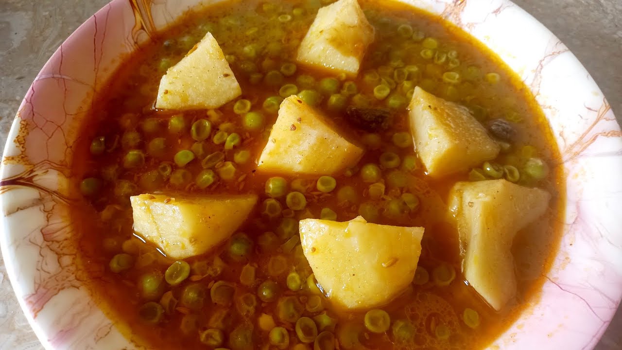 Aloo matar sabzi recipe 
