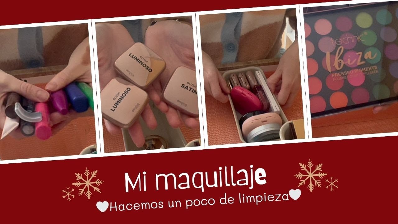 Mi colección de maquillaje❤️Digo adiós a alguna cosilla🥲