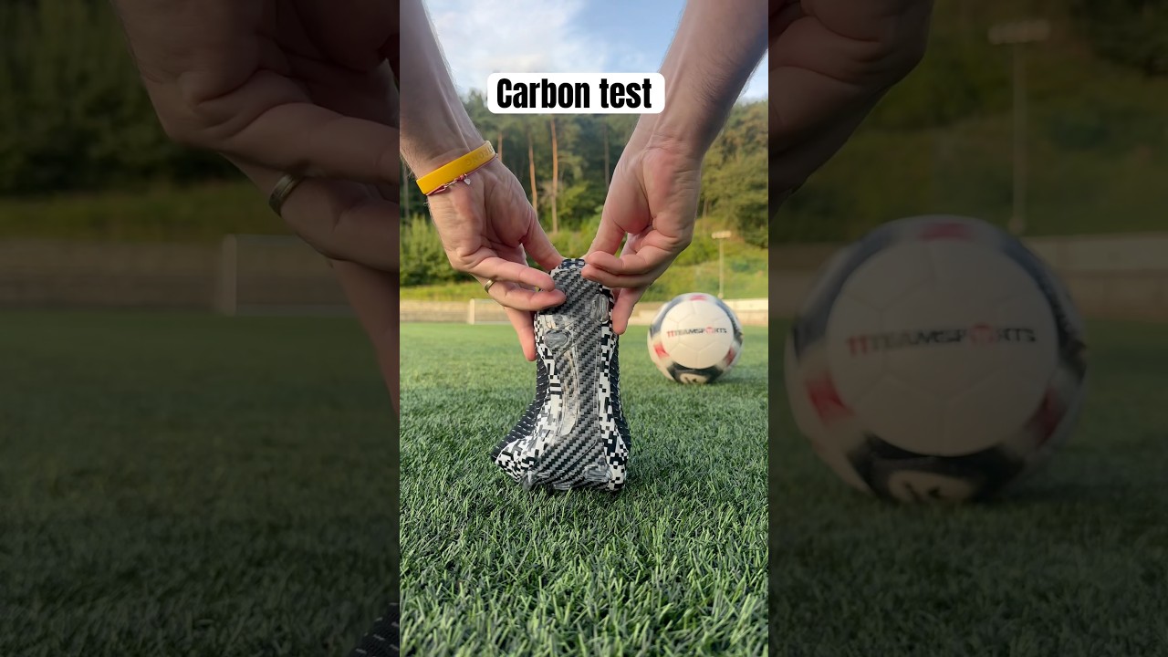 Under Armour Shadow and carbon test #football