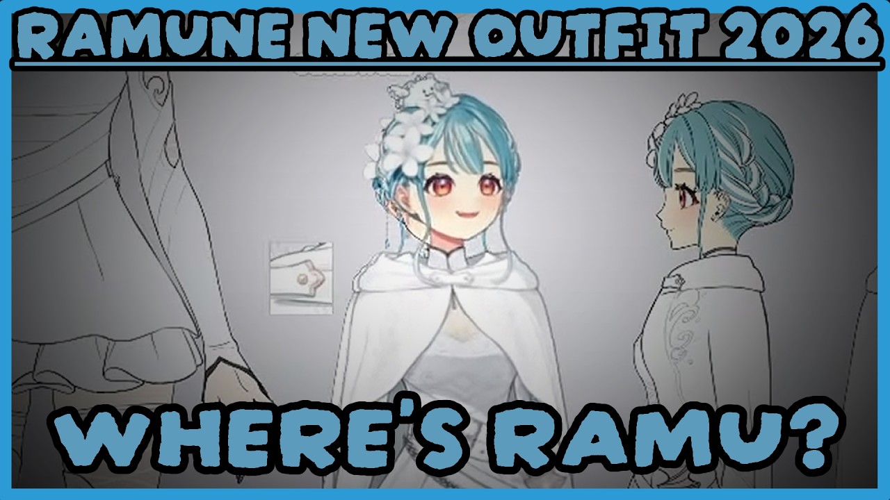 Ramune's new outfit stream turns into hide & seek [ENG SUB] [SHIRANAMI RAMUNE] [VSPO!]