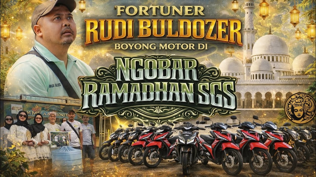 FORTUNER - RUDY BULDOZER BORONG MOTOR DI NGOBAR SGS RAMADHAN 🥶🥶