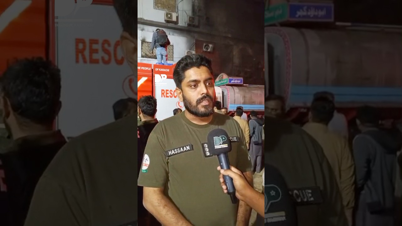 Latest Updates | Karachi Gul Plaza Shopping Mall Fire worsens | 