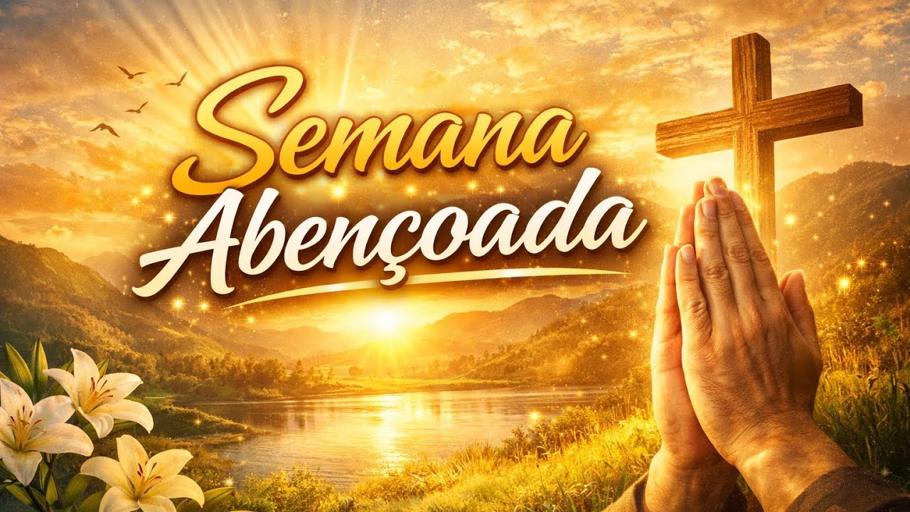 Uma Semana Abençoada Começa com Deus! #biblia #deustemumapalavrapravoce #deus 