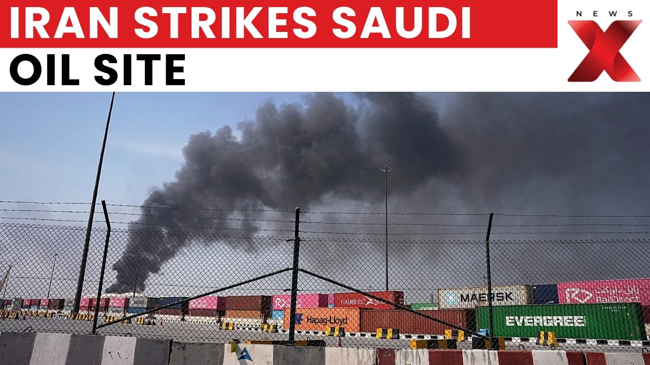 Iran Strikes Saudi Oil Site; Hezbollah Rockets Target Israel Amid Escalating Conflict