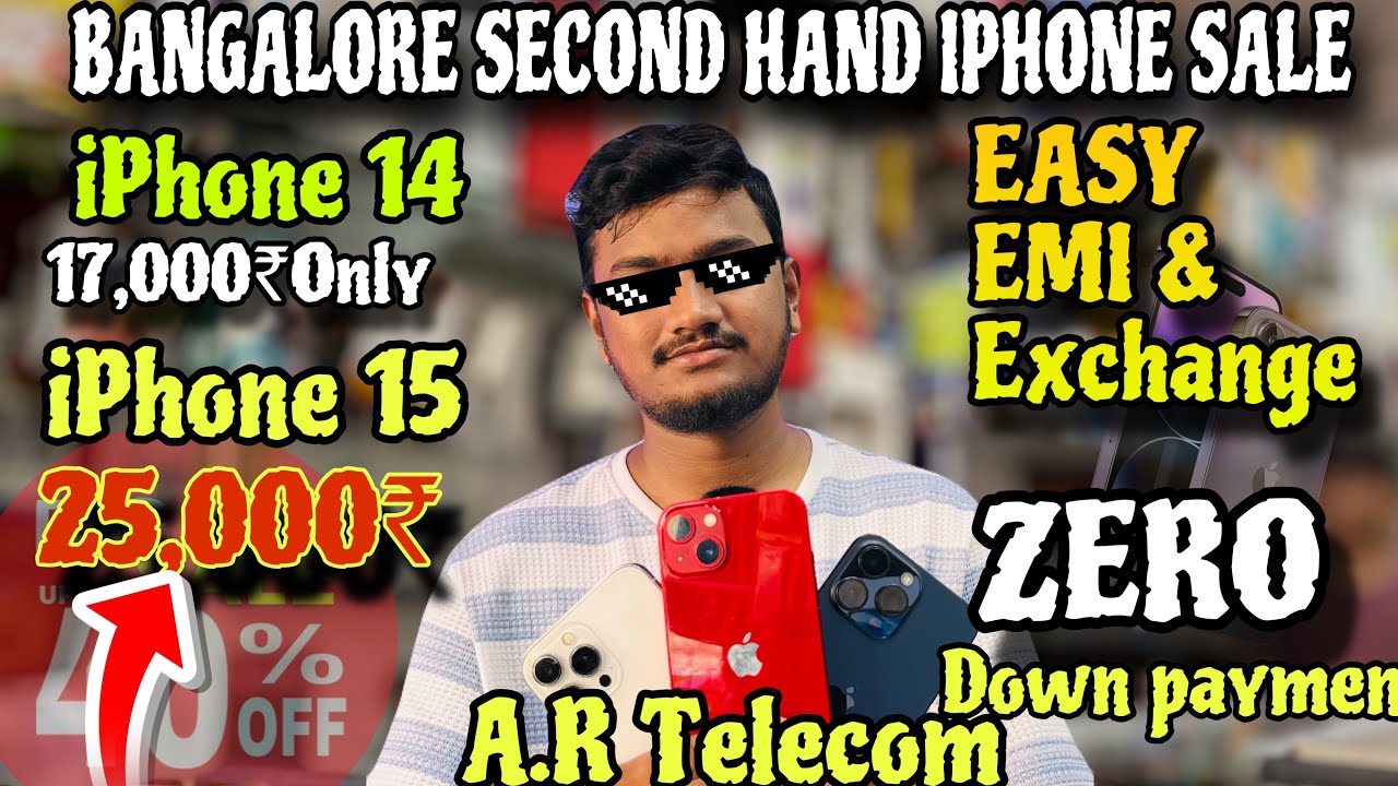 Biggest Used IPhone Sale In Bangalore|Starting Price 6000₹ Only 😱